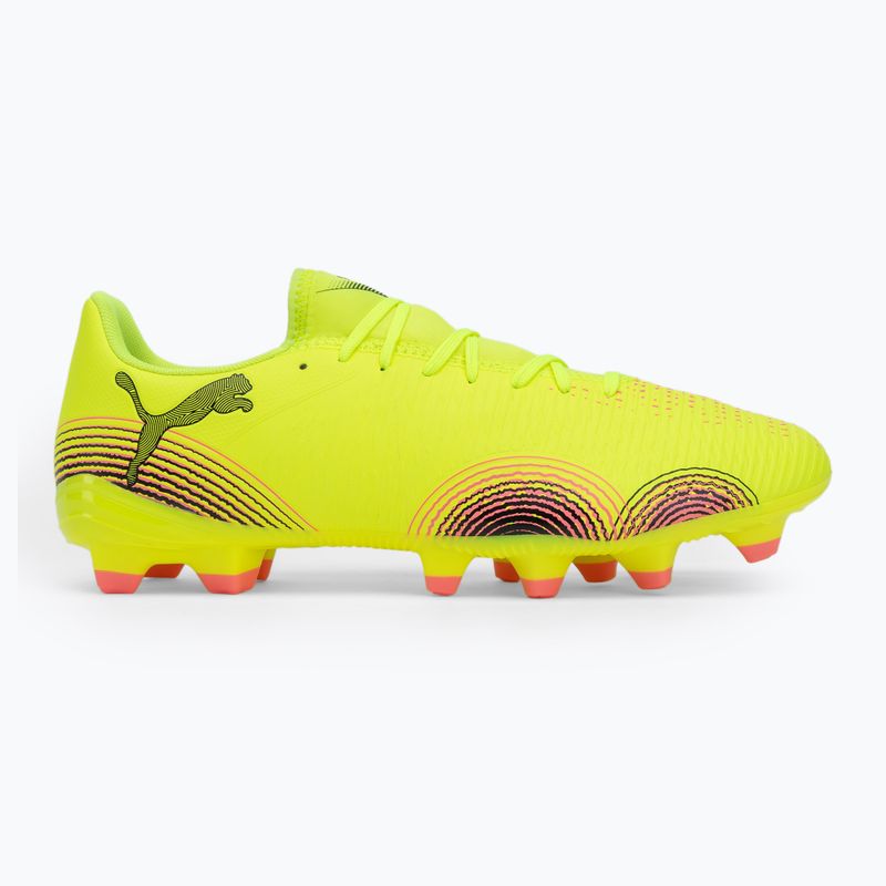 Pánske kopačky PUMA Future 8 Play FG/AG yellow alert/ puma black/ sun struck 2