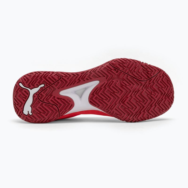 Hádzanárske topánky PUMA Accelerate Turbo glowing red/white/dark crimson/black 4