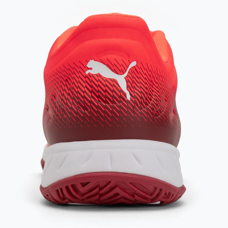 Hádzanárske topánky PUMA Accelerate Turbo glowing red/white/dark crimson/black 6