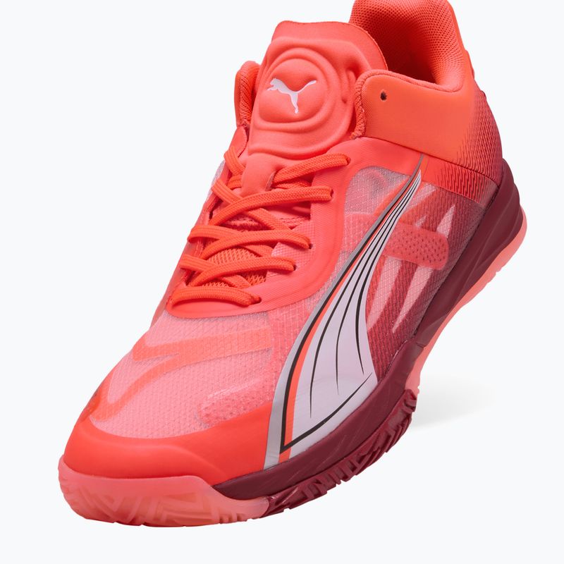 Pánske topánky PUMA Accelerate Nitro SQD glowing red / puma white / dark crimson 4