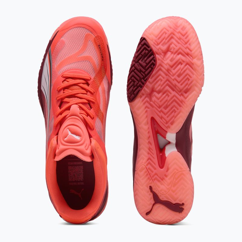 Pánske topánky PUMA Accelerate Nitro SQD glowing red / puma white / dark crimson 6