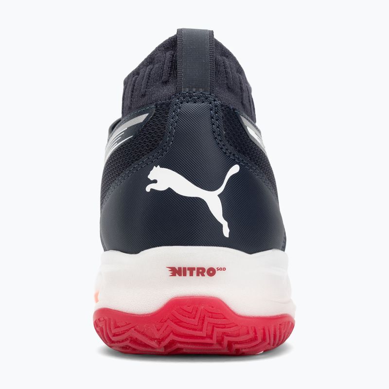 Pánske hádzanárske topánky PUMA Eliminate Nitro SQD parisian night / puma white / glowing red 6