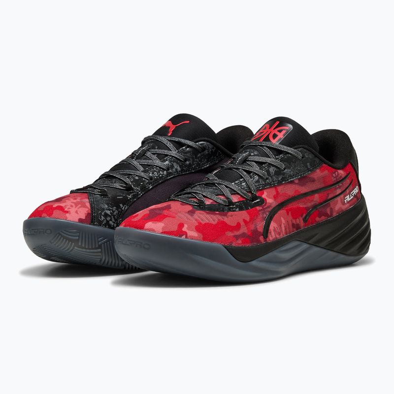 Pánske basketbalové topánky Puma All-Pro Nitro DA for all time red 3