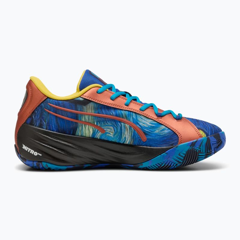 Pánske basketbalové topánky PUMA All-Pro Nitro Dylan Exhibit vivid blue/tropical blue 8
