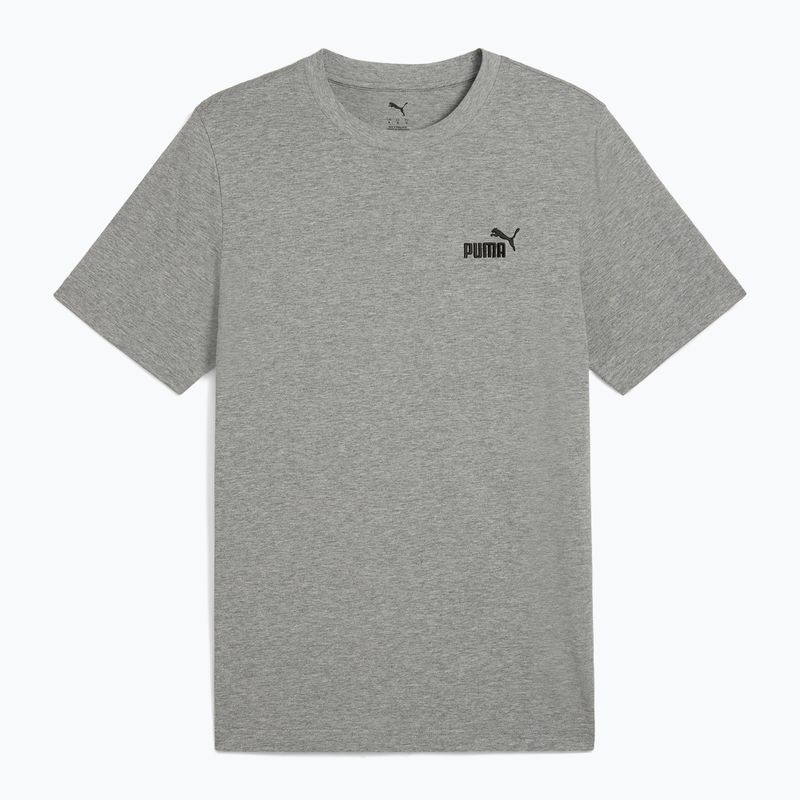 Pánske tričko PUMA ESS Small No. 1 Logo Tee medium gray heather