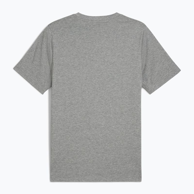 Pánske tričko PUMA ESS Small No. 1 Logo Tee medium gray heather 2