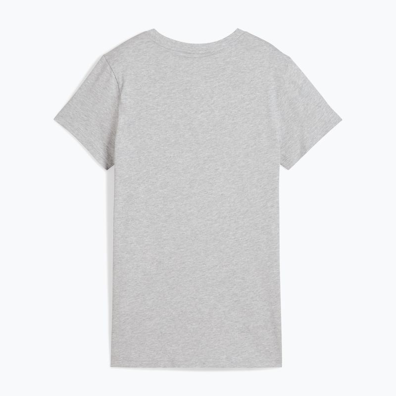 Dámske tričko PUMA ESS No. 1 Logo Tee Light Gray Heather 2