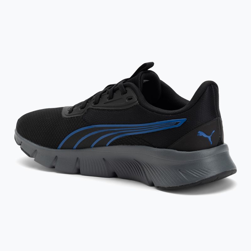 PUMA Flexfocus Lite Modern Woven bežecká obuv puma black/vivid blue 3
