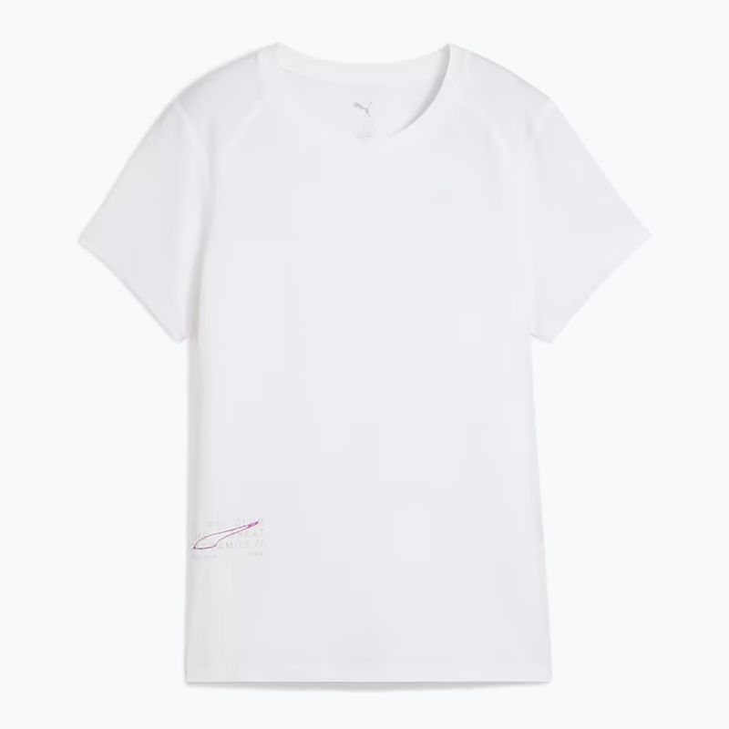 Dámske bežecké tričko PUMA Run Graphic Mesh Tee puma white