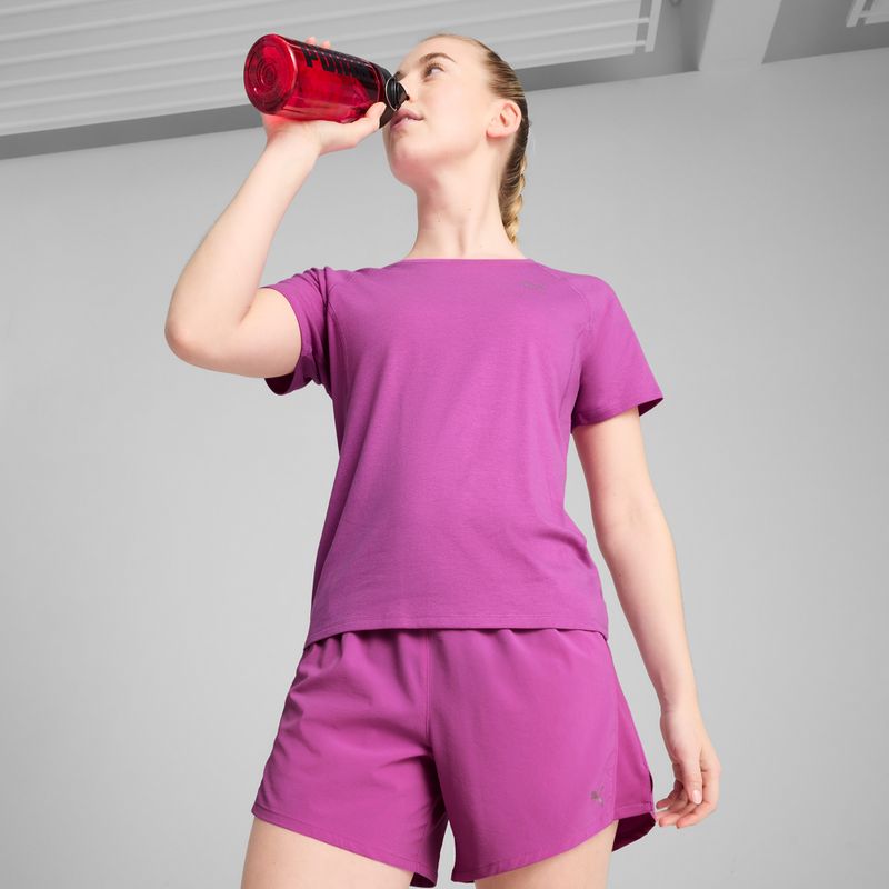 Dámske bežecké tričko PUMA Run Velocity Tee Tri-Blend wild berry 3