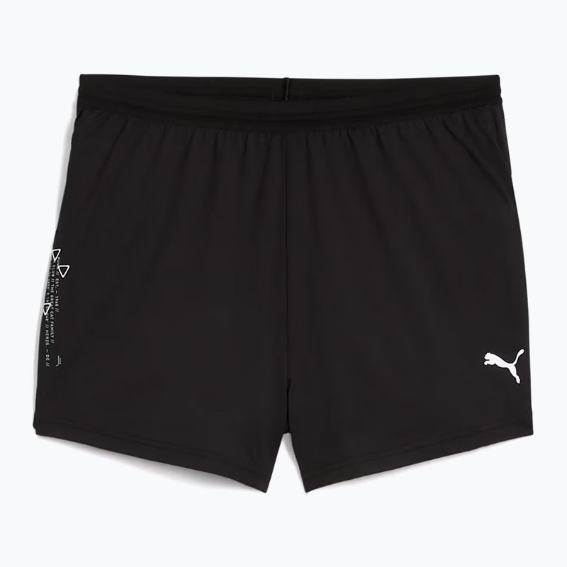 Pánske bežecké šortky Puma Run Knit 3" Split puma black