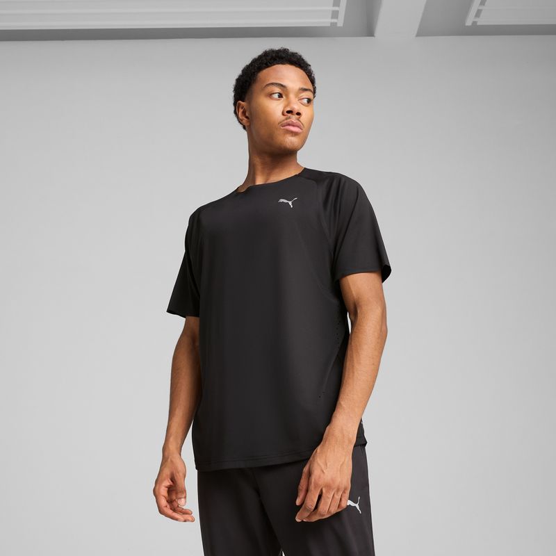 Pánske bežecké tričko PUMA Run Cloudspun Tee puma black 3