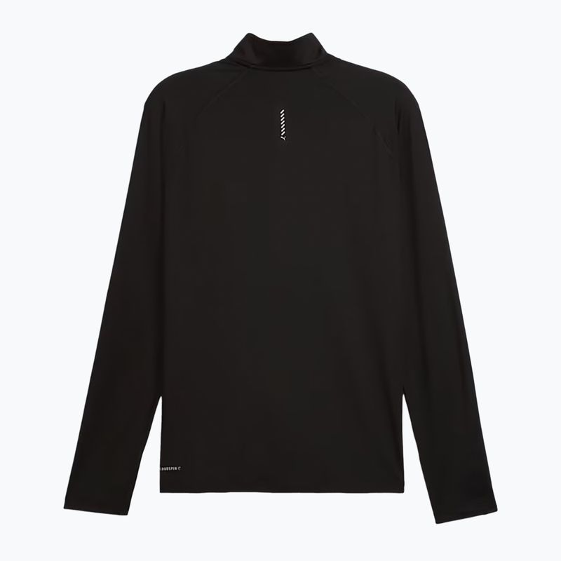 Pánska bežecká mikina PUMA Run Velocity Cloudspun 1/4 Zip puma black 2