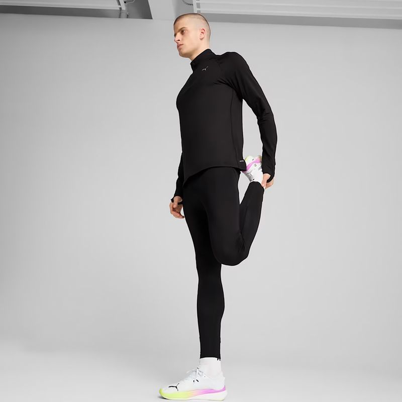 Pánska bežecká mikina PUMA Run Velocity Cloudspun 1/4 Zip puma black 4