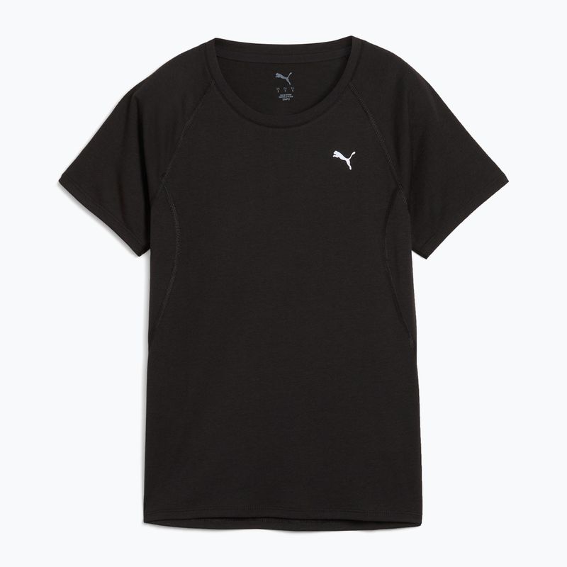 Dámske bežecké tričko PUMA Run Velocity Tee Tri-Blend puma čierna