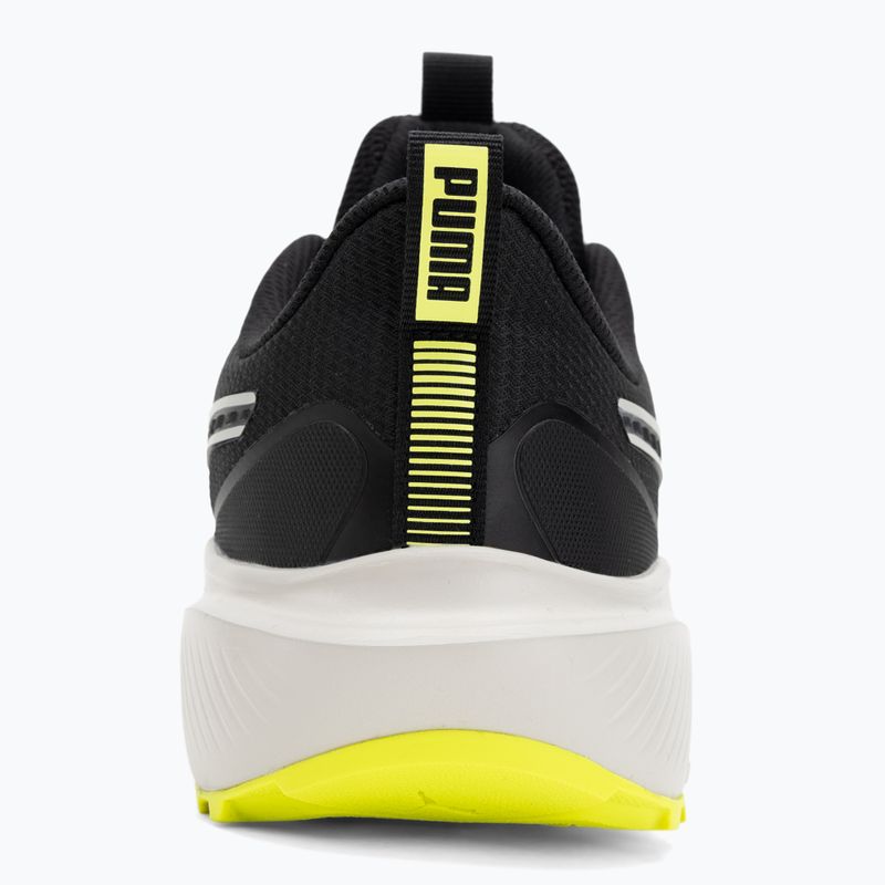 Bežecké topánky PUMA Skyrocket Lite Trail black/feather gray/yellow alert 6