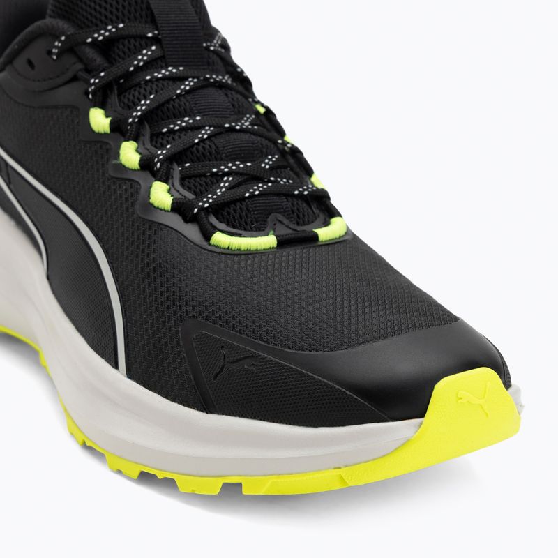 Bežecké topánky PUMA Skyrocket Lite Trail black/feather gray/yellow alert 7