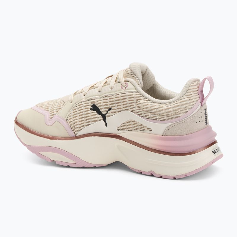 Dámska bežecká obuv PUMA Softride Divine Metal alpine snow/warm white/rose mauve 3