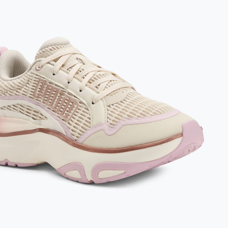 Dámska bežecká obuv PUMA Softride Divine Metal alpine snow/warm white/rose mauve 7
