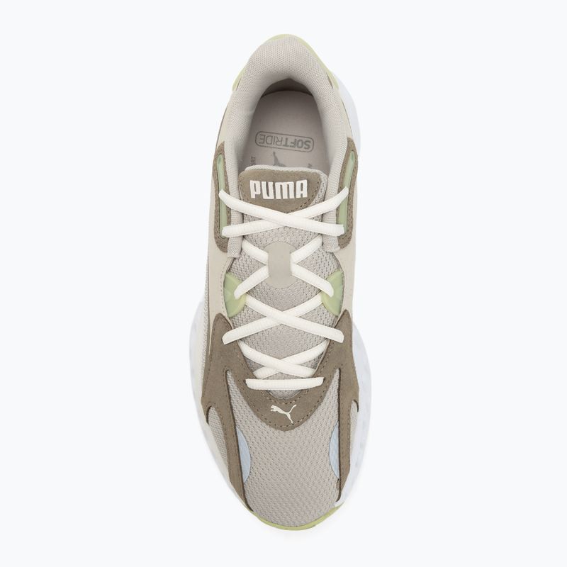 Bežecké topánky PUMA Softride Frequence pistachio green/velvet moss/warm white 5