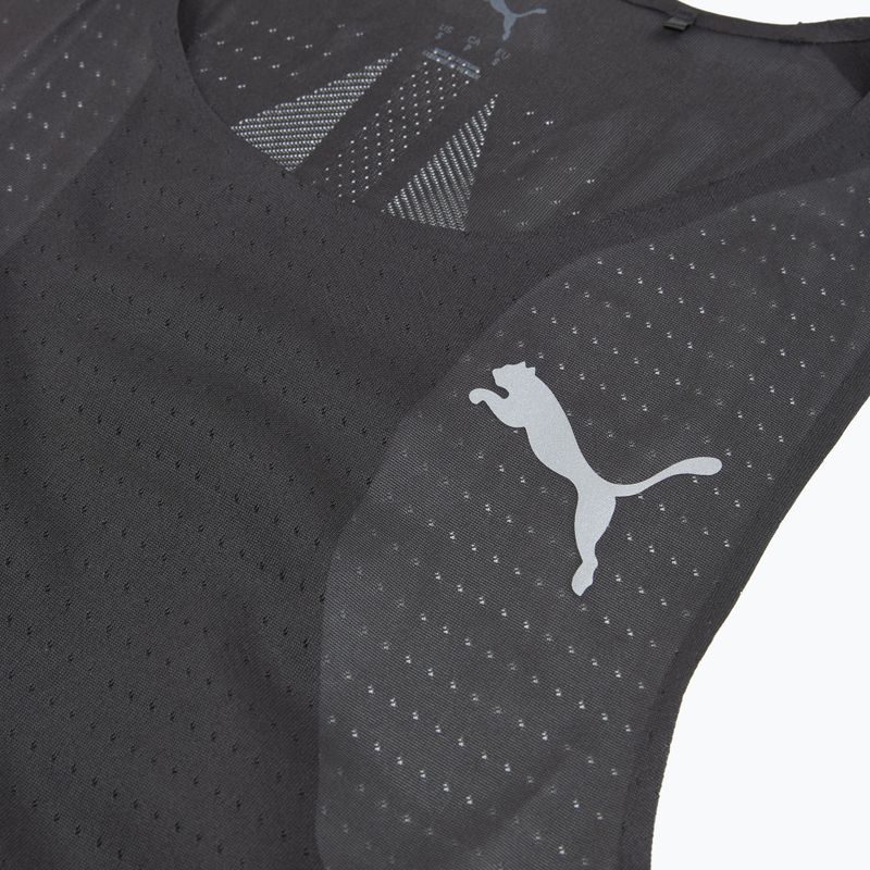 Pánske bežecké tričko PUMA Raceday Ultraspun Singlet puma black 3