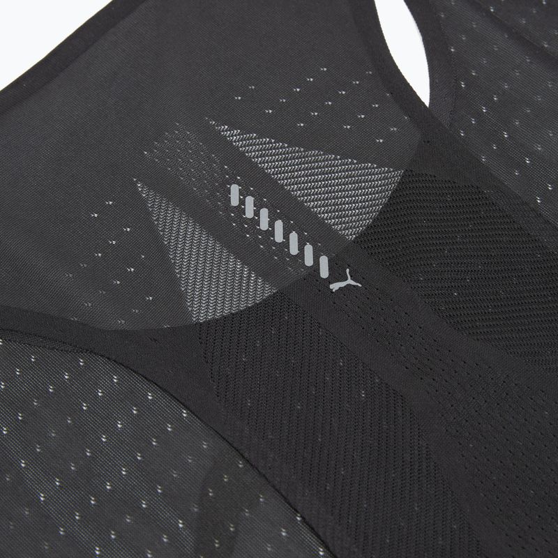 Pánske bežecké tričko PUMA Raceday Ultraspun Singlet puma black 4