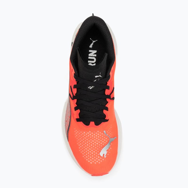 Pánske bežecké topánky PUMA Deviate Nitro 3 glowing red/pumaa black 5
