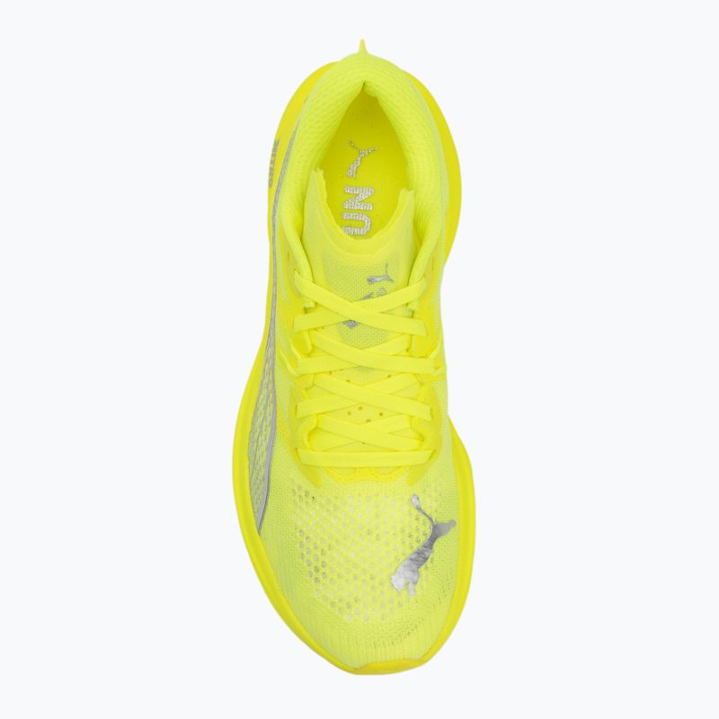 Dámske bežecké topánky PUMA Deviate Nitro 3 yellow alert/puma silver 5