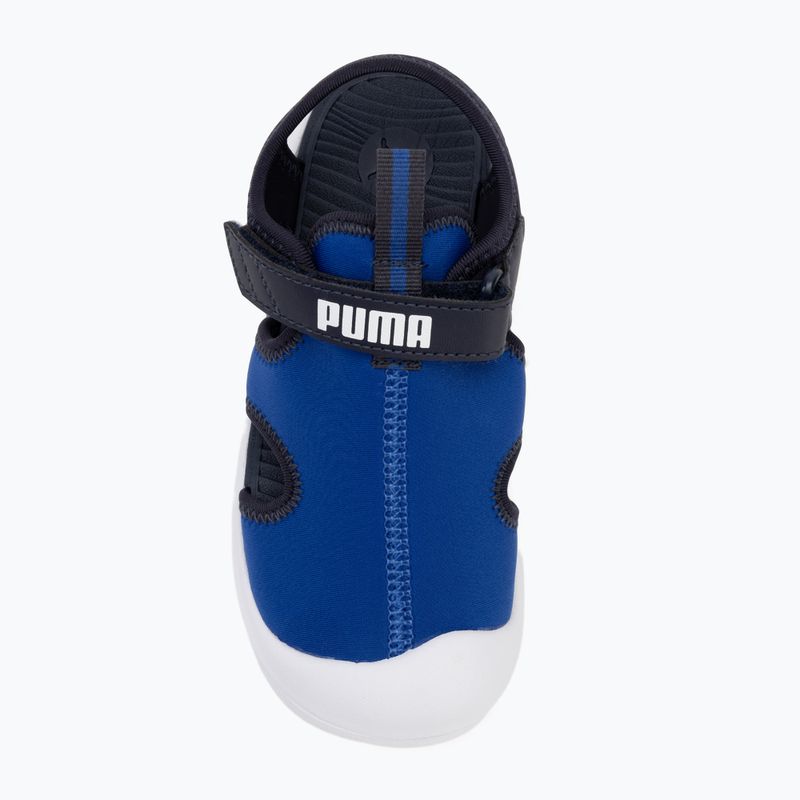 Detské sandále PUMA Fun Racer Sandal V PS vivid blue/puma white/new navy 5
