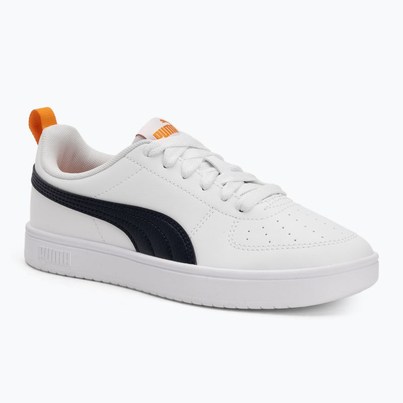 Juniorské topánky PUMA Rickie Jr puma white/new navy/dark poppy