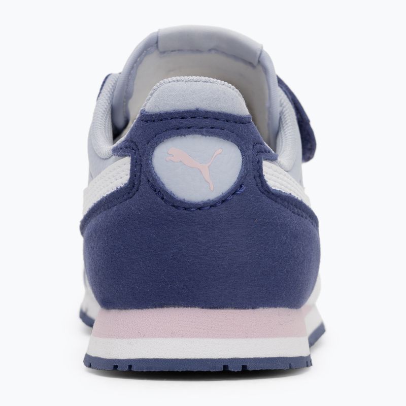 Juniorské topánky PUMA Cabana Racer SL 20 V PS cool weather/puma white/blue crystal/rose mauve 6