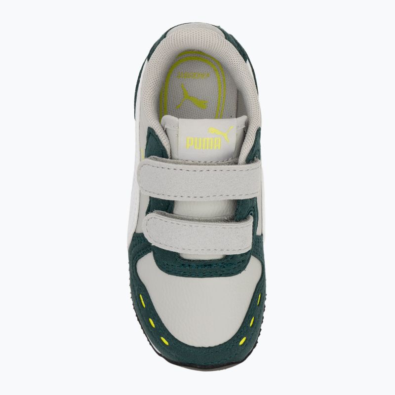 Detské topánky PUMA Cabana Racer SL 20 V Inf coollightgray/pumawhite/darkmyrtle/limesmash 5