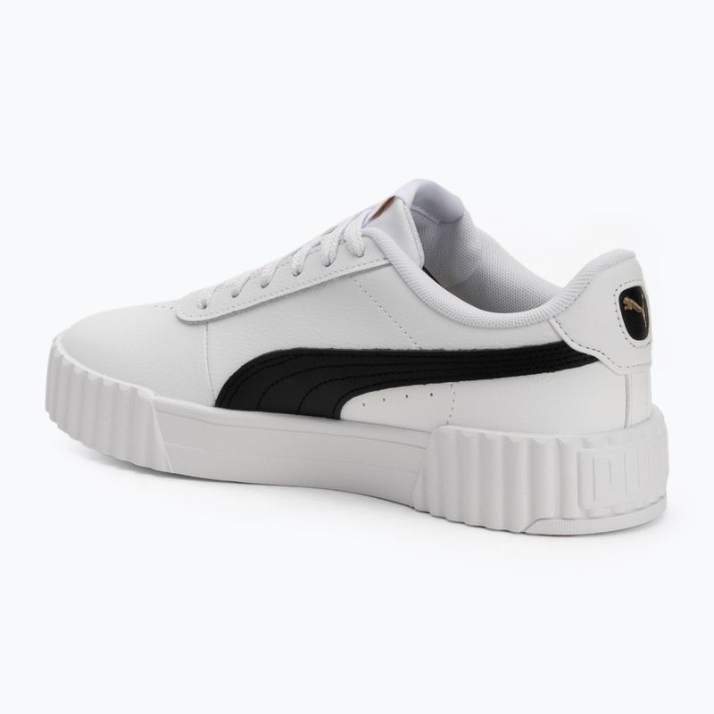 Dámske topánky PUMA Carina 3.0 puma white/puma black/puma gold 3