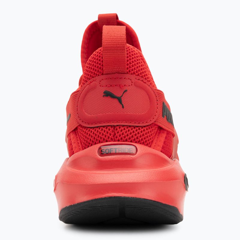 PUMA Softride Enzo 5 Pre všetky časy červená/puma čierna bežecká obuv 6