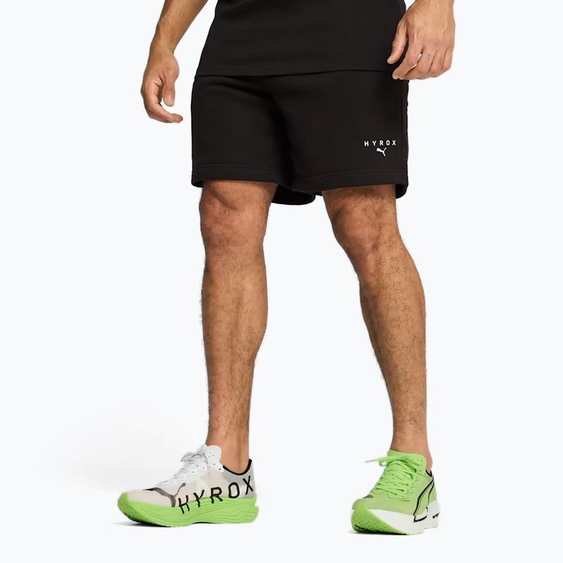 Pánske tréningové šortky PUMA x HYROX čierne