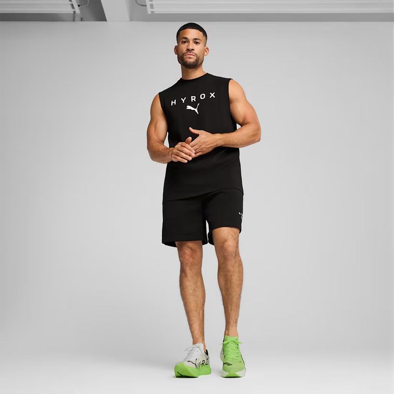 Pánske tréningové šortky PUMA x HYROX čierne 7