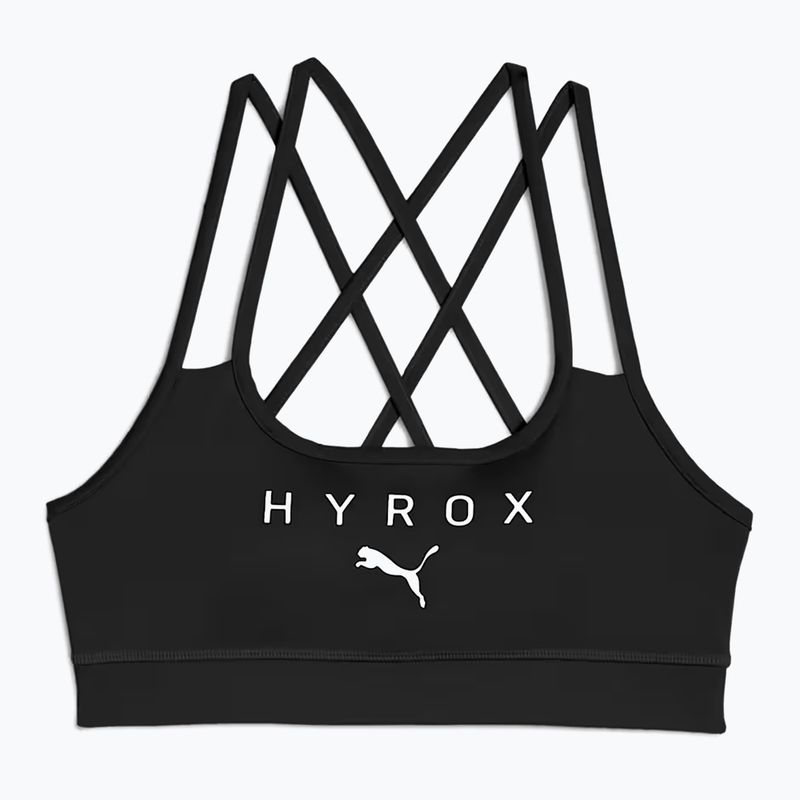 Tréningová podprsenka PUMA x HYROX Move Strappy čierna