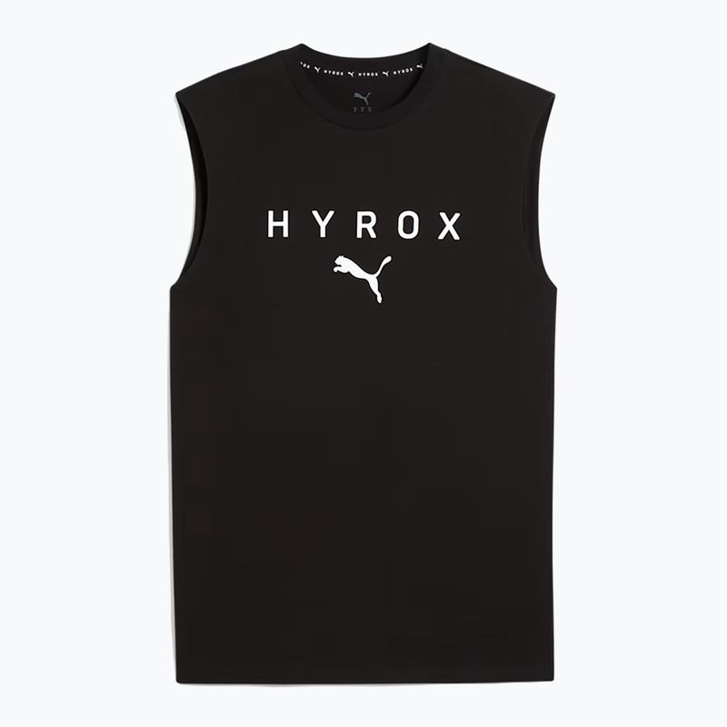 Pánska tréningová košeľa PUMA x HYROX Cutoff Tank čierna