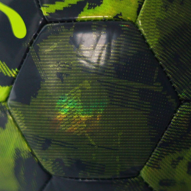 PUMA Cup Football Graphic yellow alert/green glare/galactic grey veľkosť 5 3