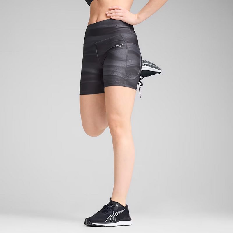 Dámske bežecké šortky Puma Run Velocity 5" AOP Tight puma black 3