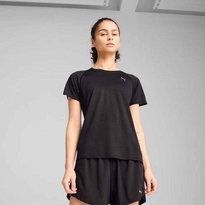 Dámske bežecké tričko PUMA Run Velocity Tee Poly puma čierna 3