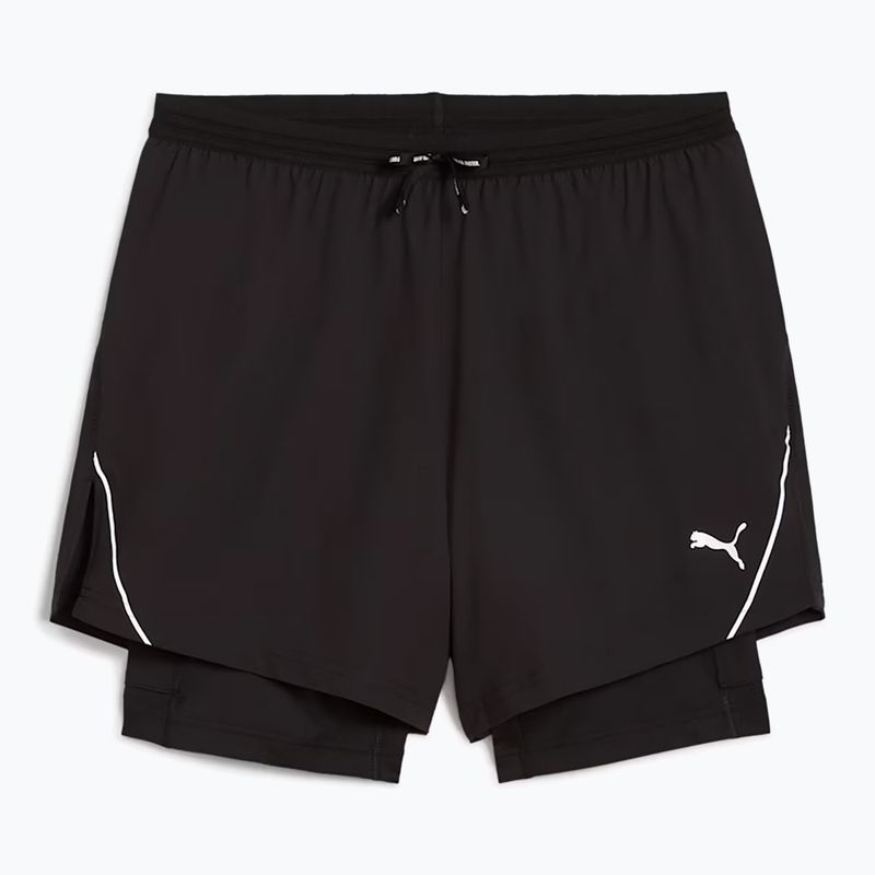 Pánske bežecké šortky Puma Run Ultrawave 2IN1 5" puma black