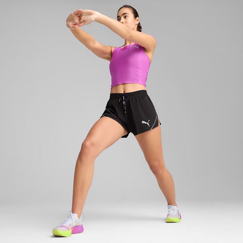 Dámske bežecké šortky PUMA Raceday Ultrawave 3" Split puma black 4