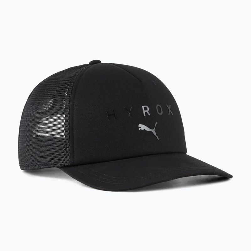 Čiapka s billou PUMA x HYROX Trucker čierna