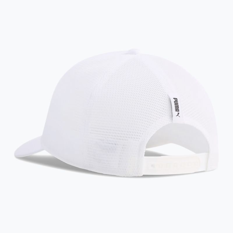 Čiapka s billou PUMA x HYROX Trucker biela 2