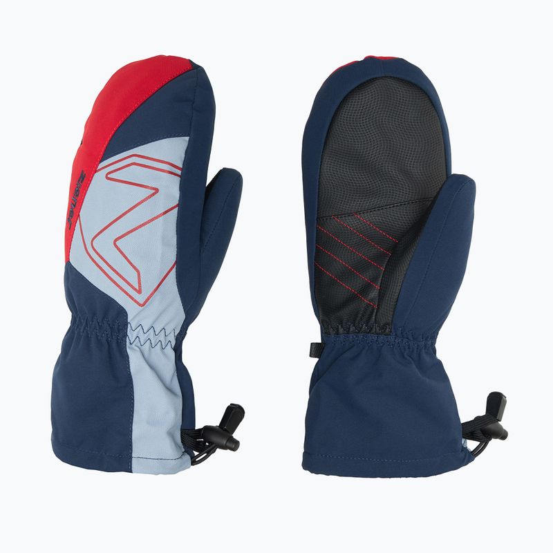 Detské lyžiarske rukavice ZIENER Lavalino Aquashield AW Mitten dark navy