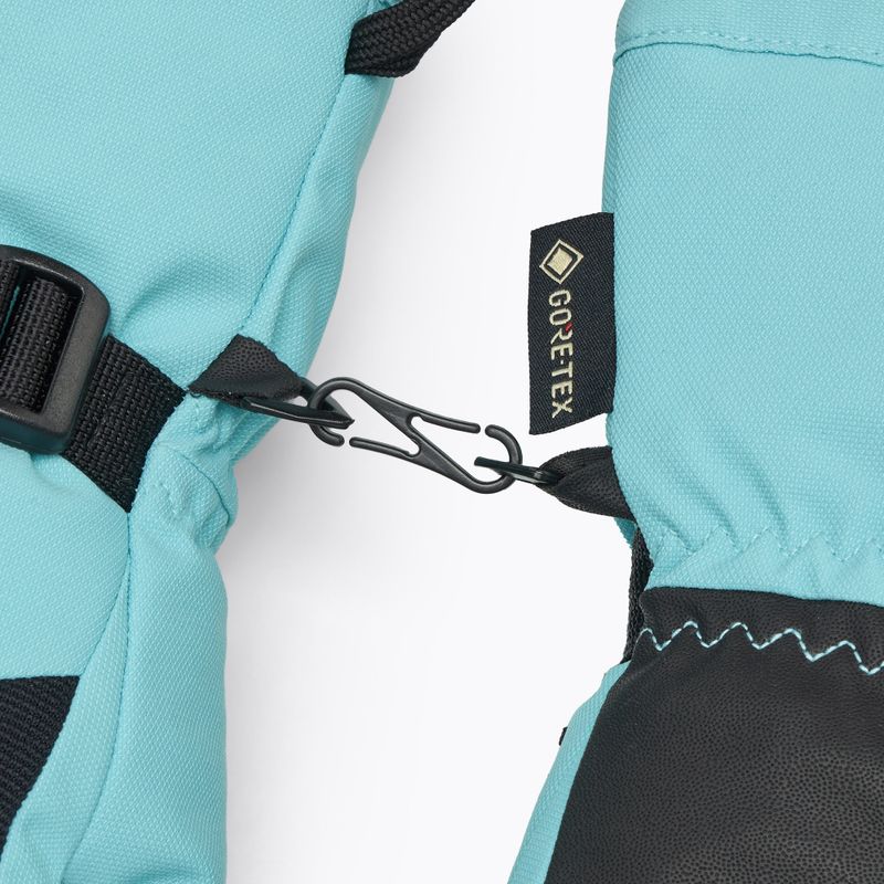 Detské lyžiarske rukavice ZIENER Lanic GTX + Gore Plus Warm Mitten river blue 5