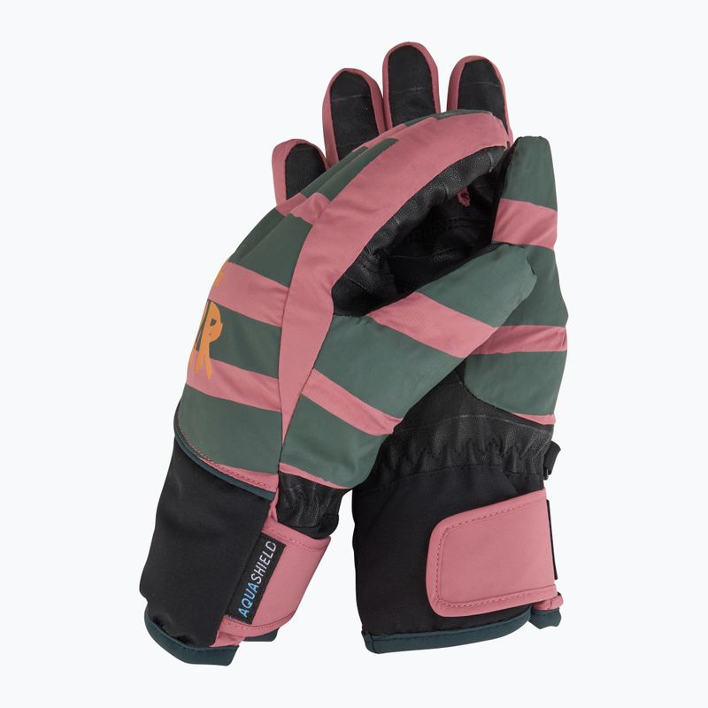 Detské lyžiarske rukavice ZIENER Liwa Aquashield PR rose blossom