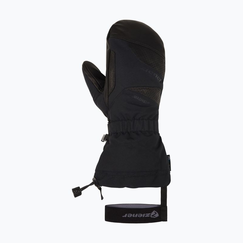 Pánske lyžiarske rukavice ZIENER Gaikus Aquashield AW alpine black 8