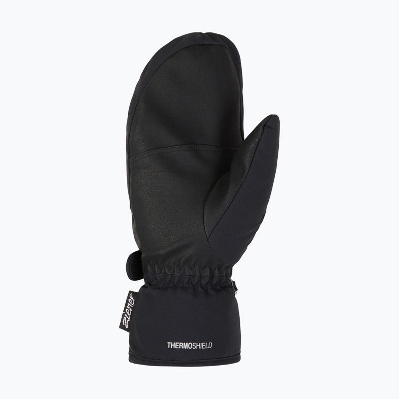 Dámske lyžiarske rukavice ZIENER Kisar Aquashield Mitten black 2